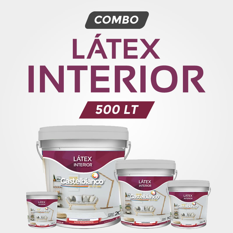 Combo Látex Interior 500LT