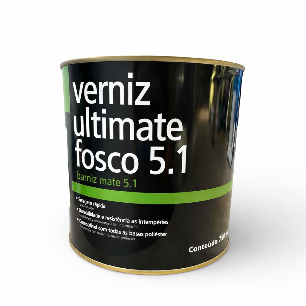 VERNIZ FOSCO 5.1 x 750 ml – MAXI RUBBER